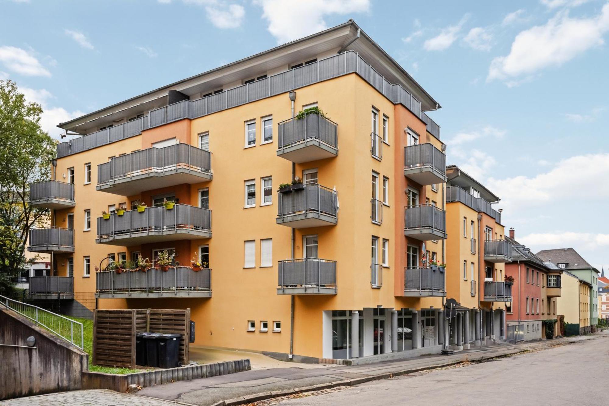 ツウィッカウEdler Wohnraum Schwanenteich-Penthouse Mit Garage, Grill, Kaffeevollautomat, Klima, Lift & Terrasseアパートメント エクステリア 写真