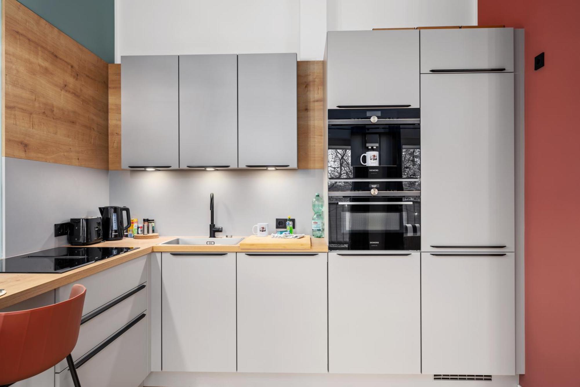 ツウィッカウEdler Wohnraum Schwanenteich-Penthouse Mit Garage, Grill, Kaffeevollautomat, Klima, Lift & Terrasseアパートメント エクステリア 写真